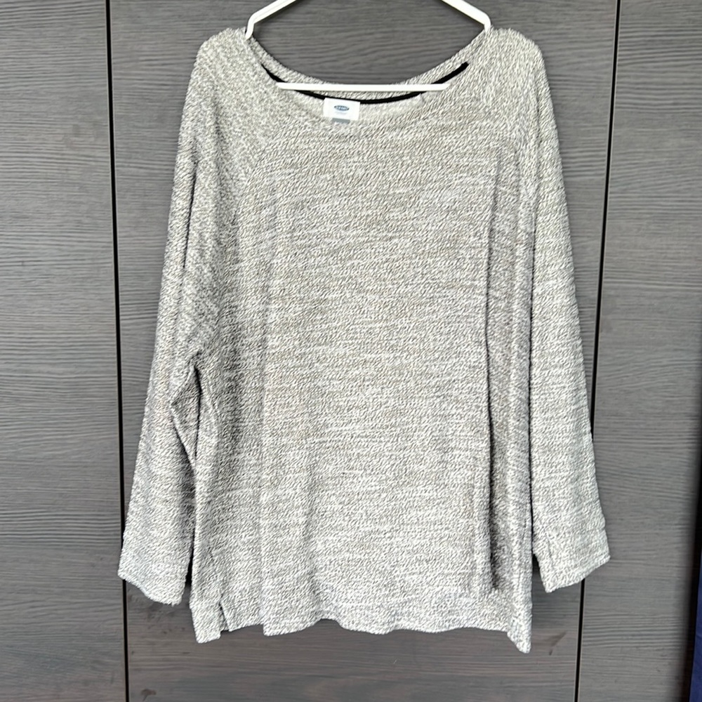 Old Navy Sweater with gold thread embellishment